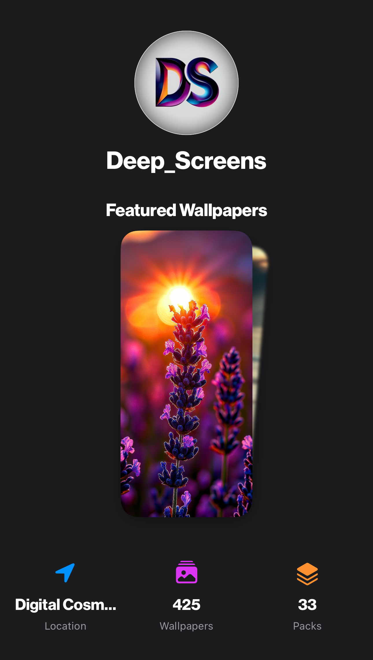 Show Walls app profile screen — Get All Access £4.99